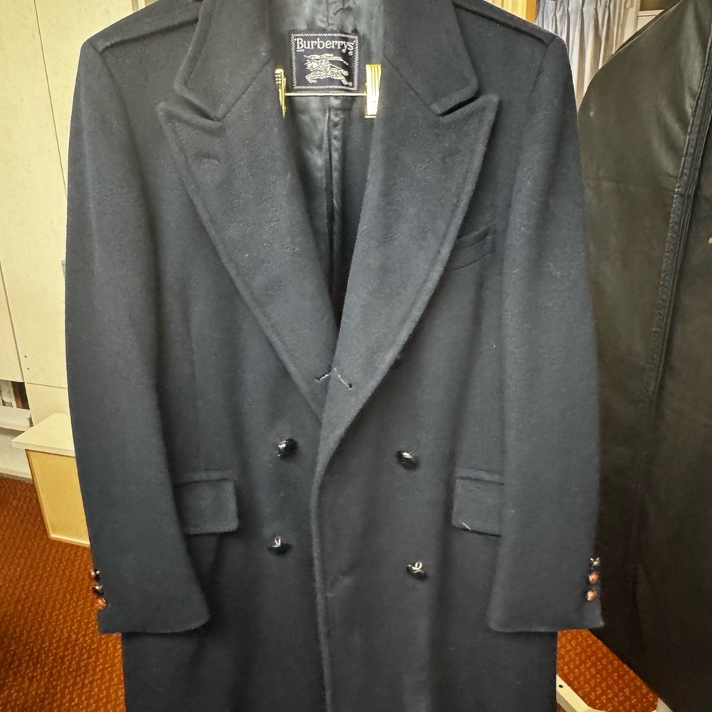 Burberry Wool Peacoat with COA